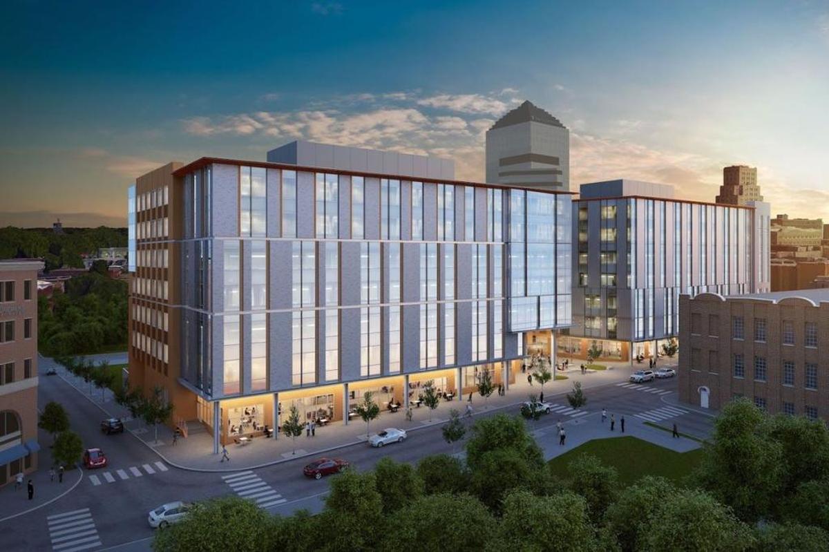 Longfellow Real Estate Partners broke ground in March on the construction of two buildings that will kick start the ambitious Innovation District in downtown Durham.