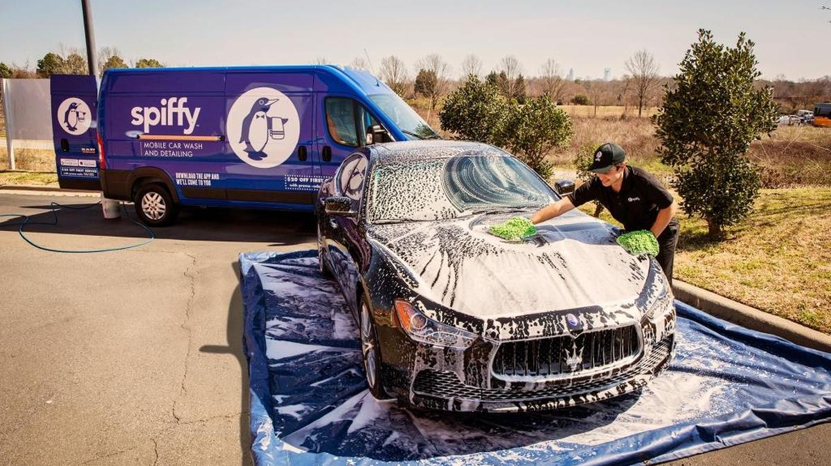 Spiffy services are often used by employees working in office parks.