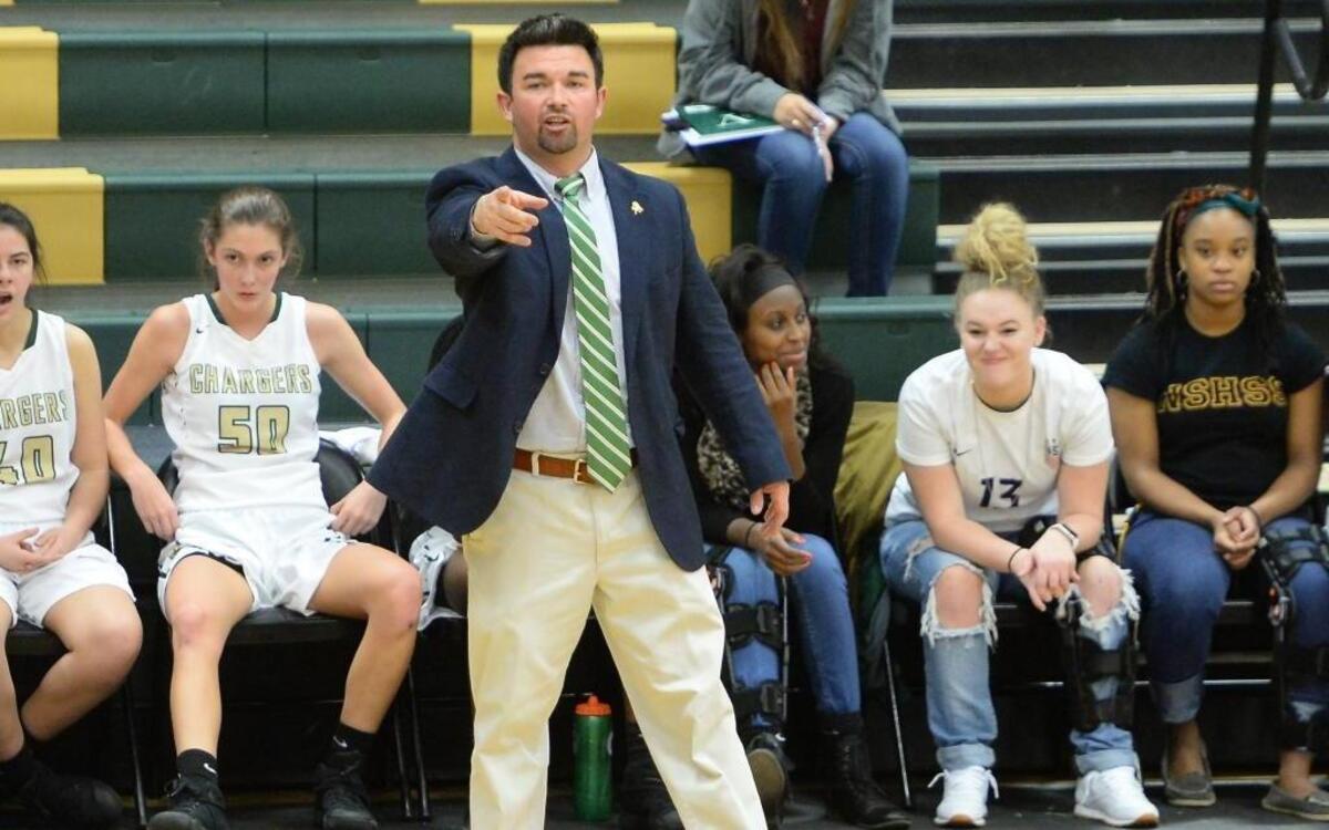 Northwood Athletics co-director Cameron Vernon, center, warned local businesses this week about scammers trying to get easy cash for “athletics sponsorships.”