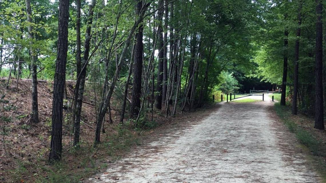 The American Tobacco Trail stretches 22 miles through Durham, Chatham and Wake counties. Dominion Energy is considering building a gas pipeline along a six-mile stretch of the trail from Cary to Durham.