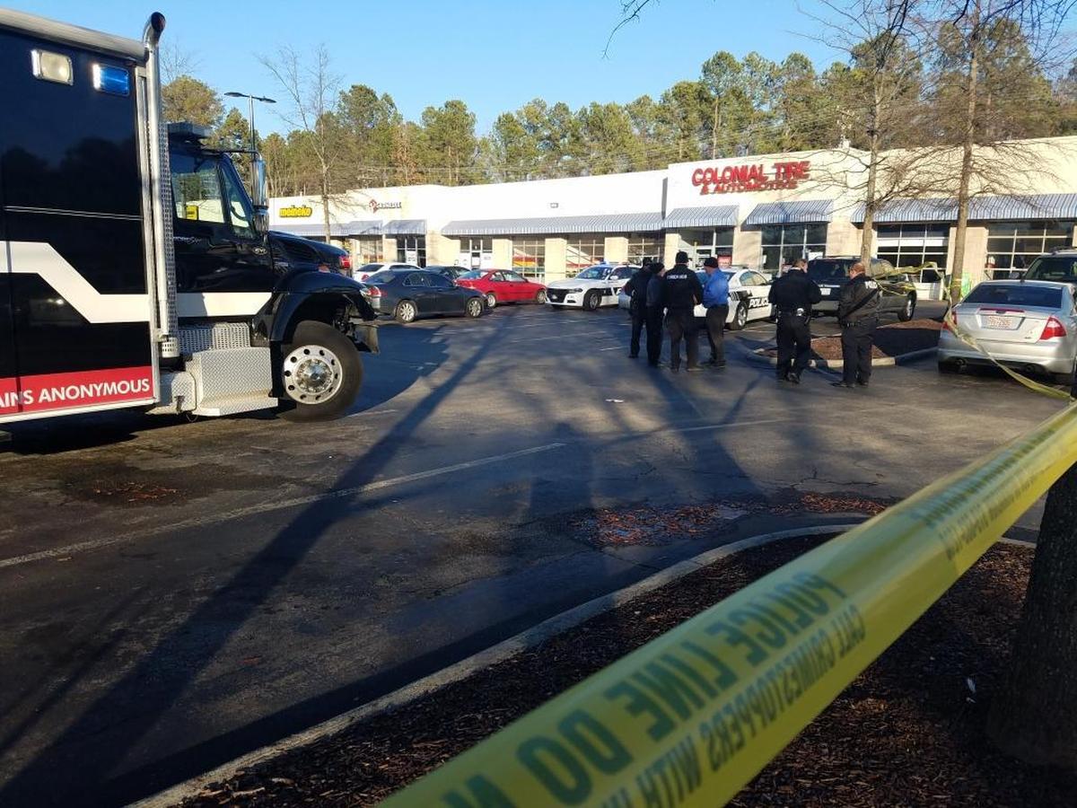 Durham police investigate a shooting that occurred at the Triangle Village Shopping Center at the intersection of N.C. 54 and N.C. 55 on Tuesday which resulted in the city’s first homicide of 2018.