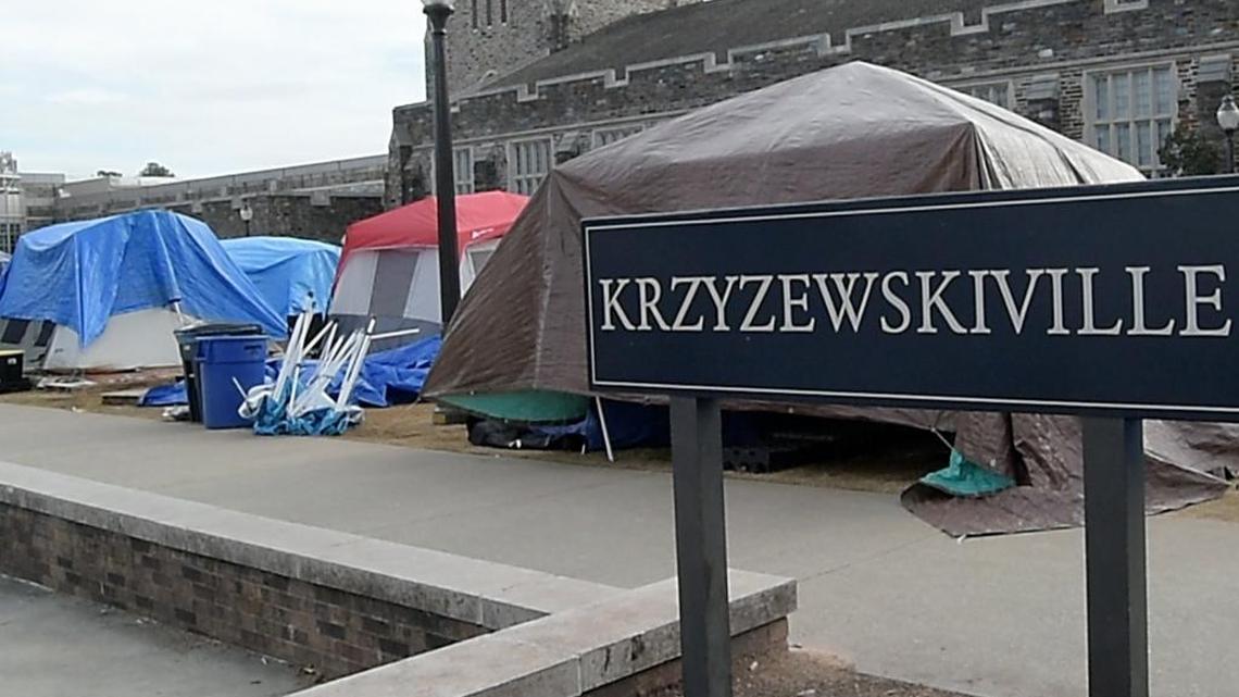 Duke’s Krzyzewskiville student basketball tickets campground is set to reopen Friday night, following a temporary suspension for flu-related fears.
