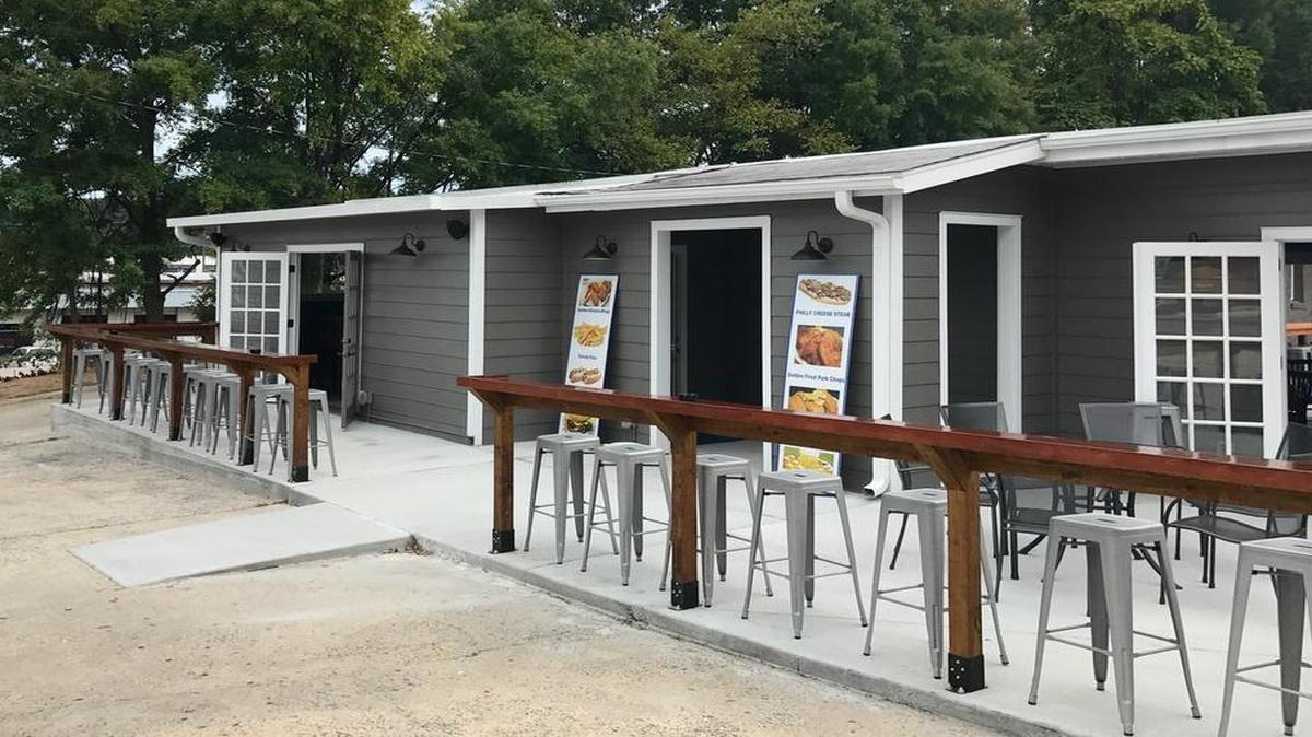 Central Park Tavern, located on Rigsbee Avenue.