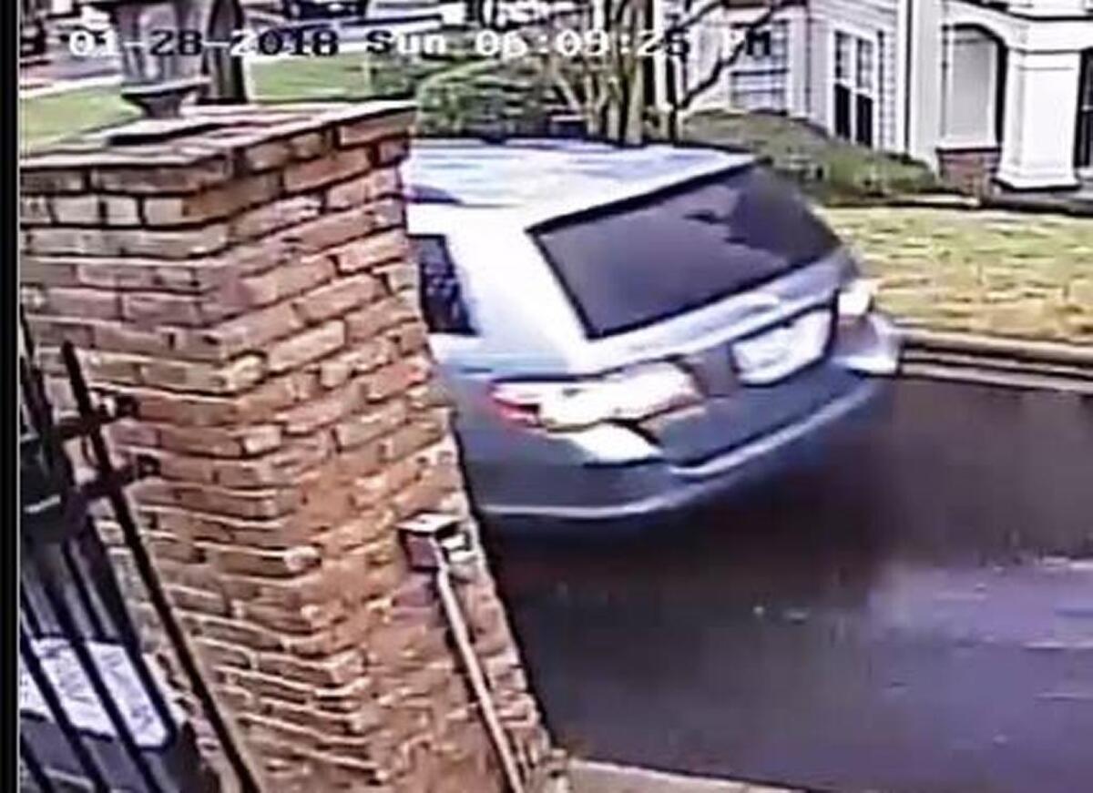 The silver Honda Odyssey van, “possibly a 2005 to 2008 model,” that the Durham Police Department is searching for in relation to the kidnapping of 26-year-old Charleston Prentice Goodman.