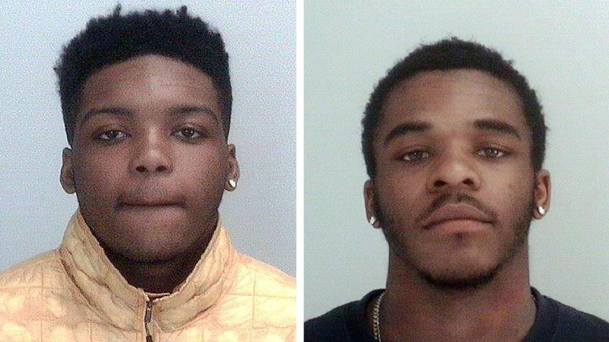 Durham police are looking for Derran McClain, at left, and Isaiah Hargro in connection with a drive-by shooting Oct. 31 on South Roxboro Street.