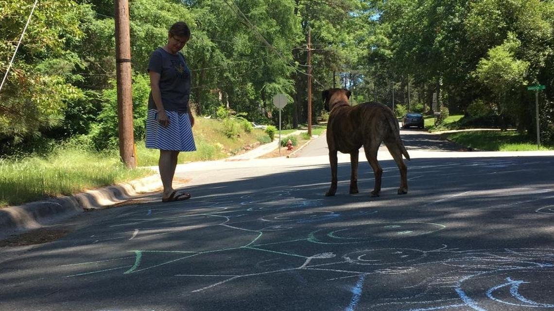 Racist images erased in favor of messages of welcome, love on Prince Street