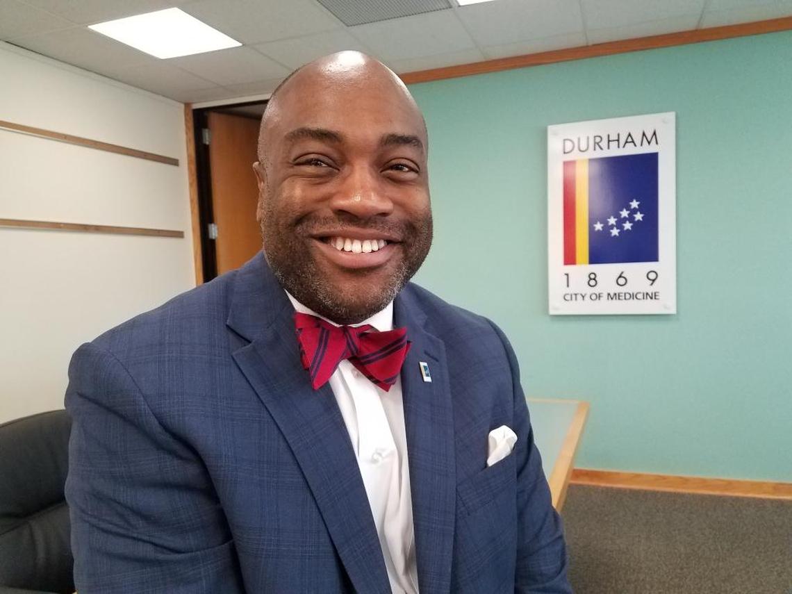 Durham City Council member Mark-Anthony Middleton