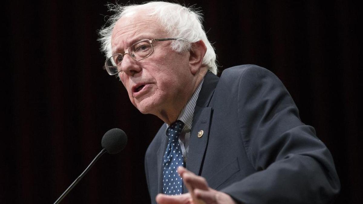 FILE - In this Jan. 14, 2016 file photo, Democratic presidential candidate, Sen. Bernie Sanders, I-Vt, speaks in Hanover, N.H. There was a time when Democrats fretted about Hillary Clinton’s presidential campaign becoming a coronation, leaving her without the tests of a primary season to prepare for a general election matchup against the Republican nominee. In the past two weeks, the race for the Democratic Party’s 2016 presidential nomination has evolved from relatively civil disagreement over policy into a contentious winter competition between Clinton and Bernie Sanders, the independent senator from Vermont. (AP Photo/John Minchillo, File)
