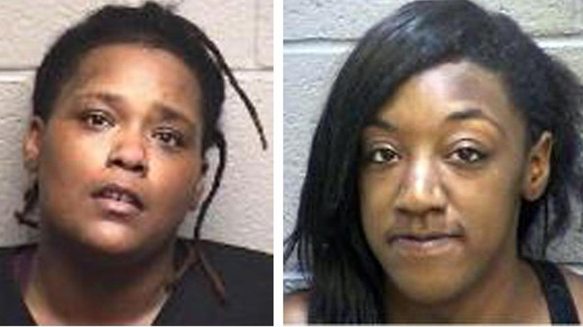 Tiffany Springfield, at left, and Jamie Monique Belcher