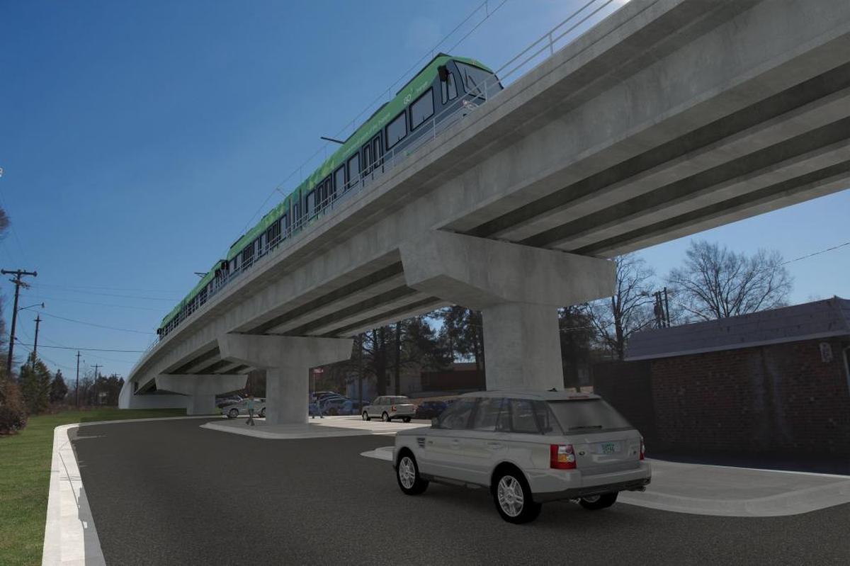 The $3.3 billion light-rail project, if fully funded, would link 18 stations along a 17.7-mile rail line between UNC Hospitals and N.C. Central University. Six stations would be in Chapel Hill and 12 in the city of Durham.