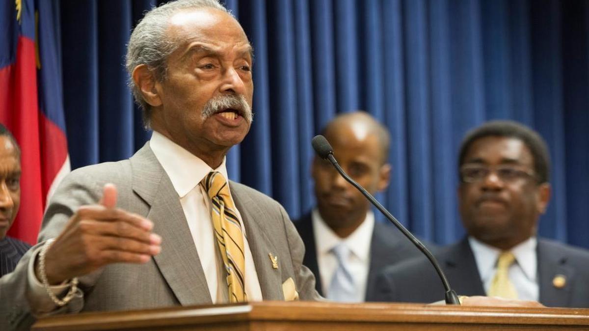 N.C. Rep. H.M. “Mickey” Michaux, pictured here in a News & Observer file photo, plans to start a think tank about racial equality when he retires.