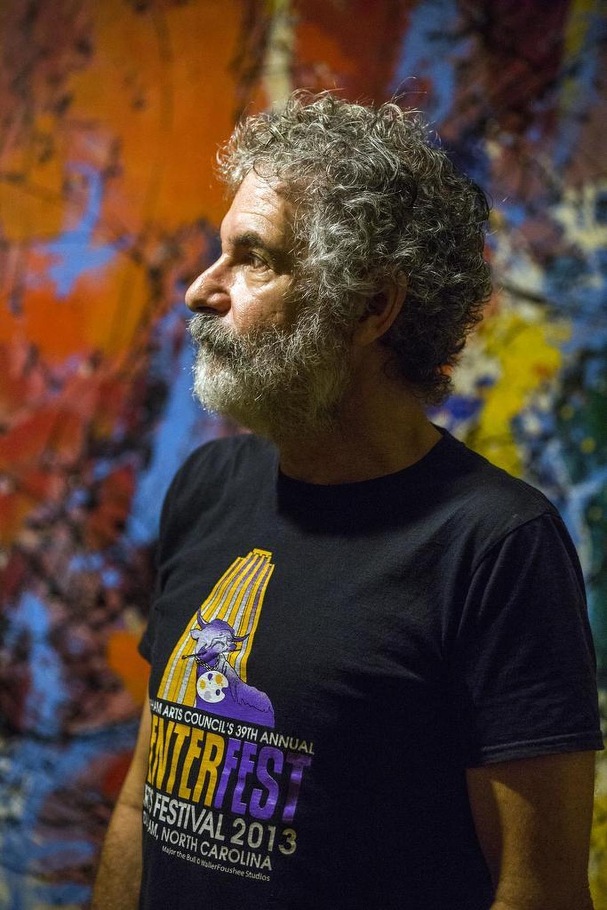 Daniel Ellison is the owner of Durham Arts Place, which offers affordable studio space to artists at a downtown location.