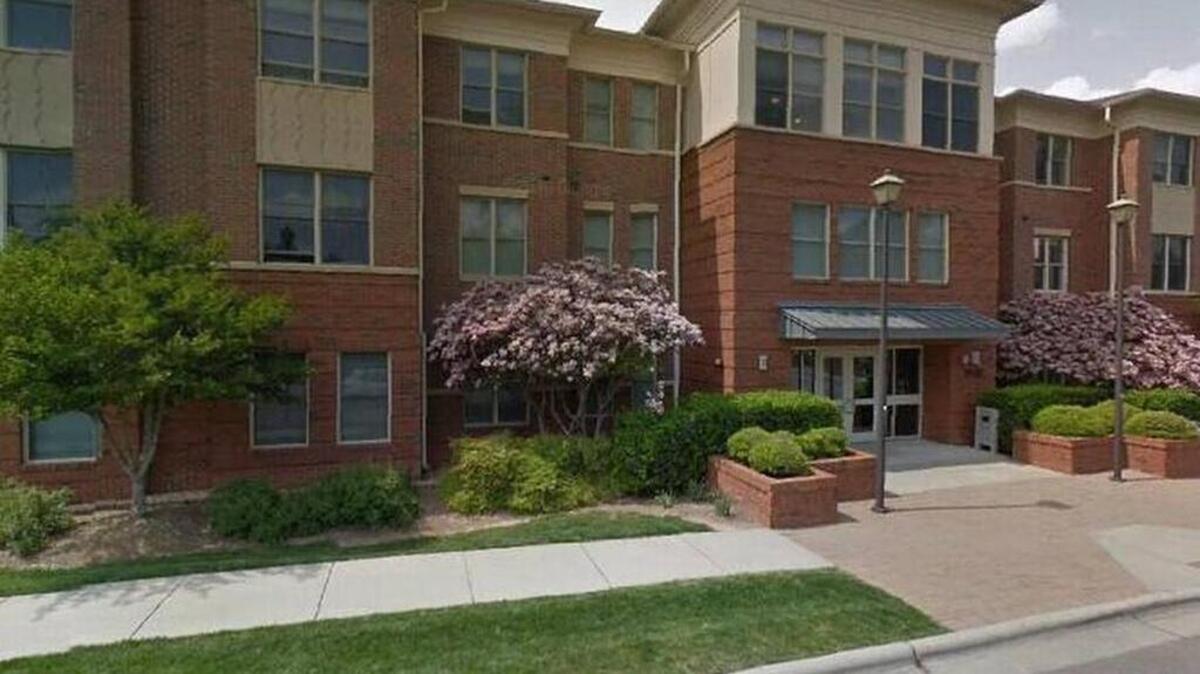 This is a street view of several buildings at the Baity Hill student family housing complex at UNC-Chapel Hill. Google Streetview