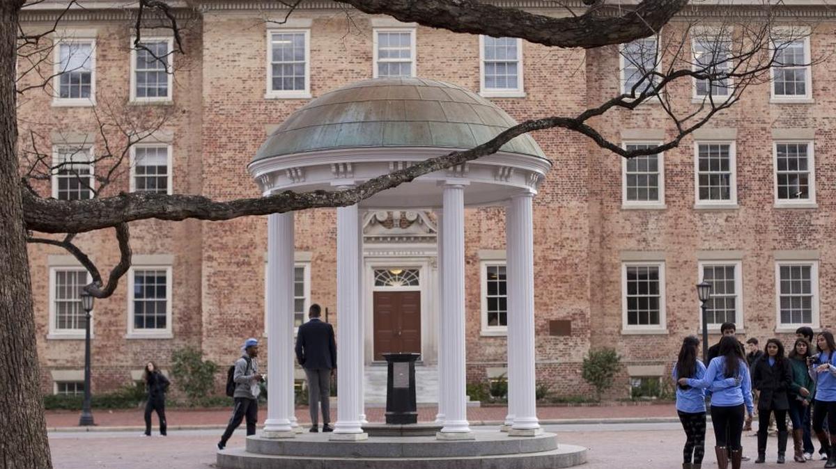 UNC Police are seeking information in a late Tuesday robbery at the Old Well on the University of North Carolina campus.