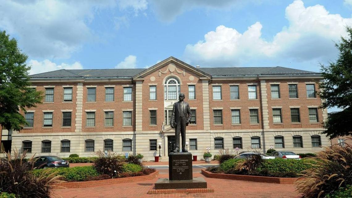 Hoey Administration Building at N.C, Central University.