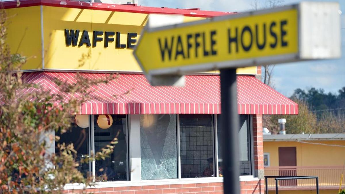 A Waffle House.