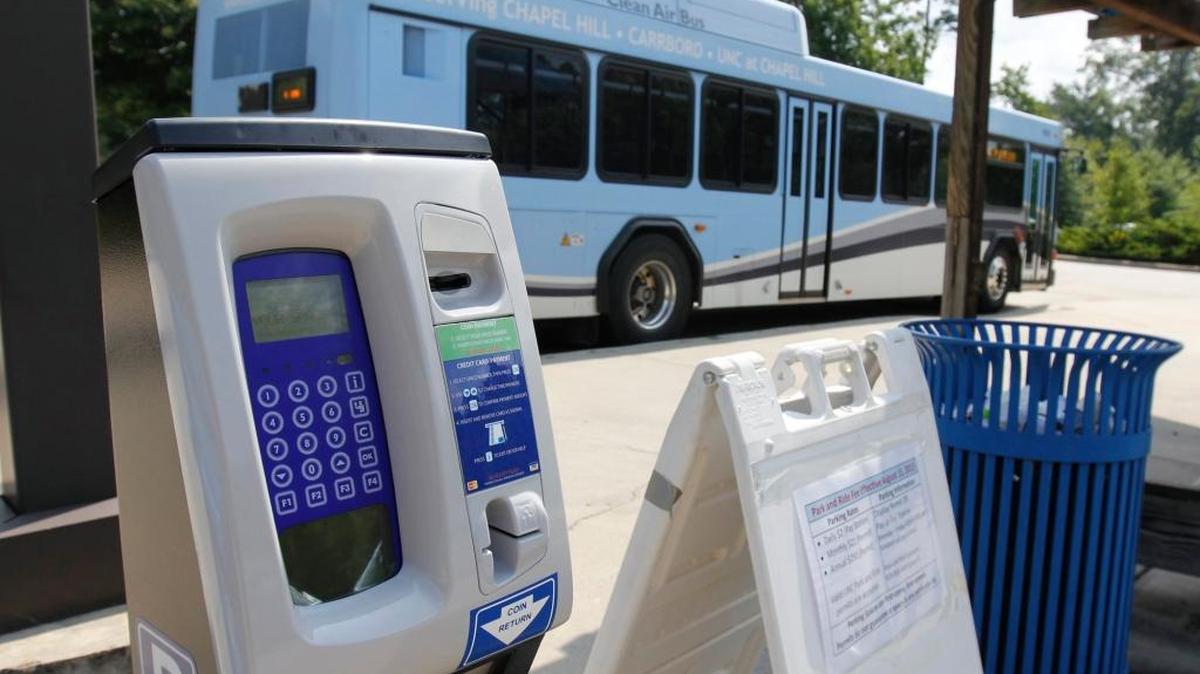 Chapel Hill replaced these parking meters after visitors and residents complained how they were difficult to use and hard to read in bright sunlight. Electronic parking meters could be an option for Carrboro if the town adopts a payment system.