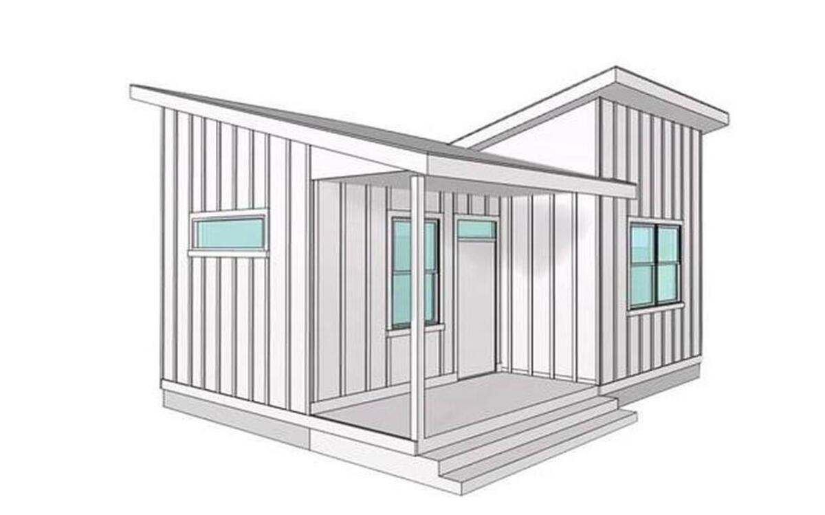 In Chapel Hill, the Pee Wee Homes Collaborative his working with the Episcopal Church of the Advocate to build three tiny houses like this this year on the church’s 15-acre campus off Homestead Road.