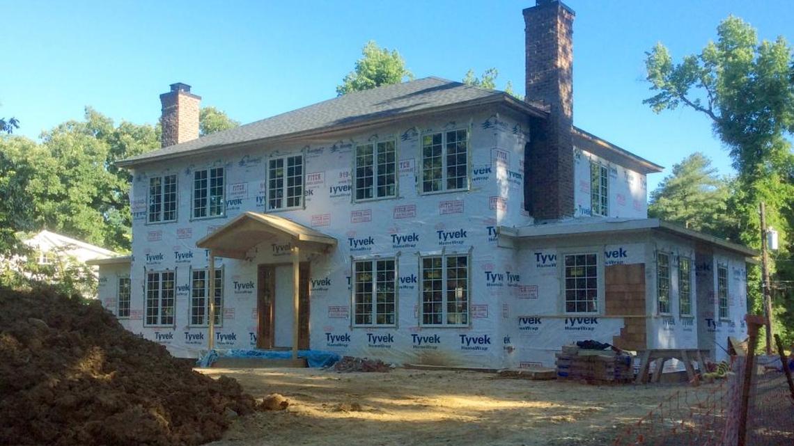 Owners rebuilding to preserve historic feel of Chapel Hill house