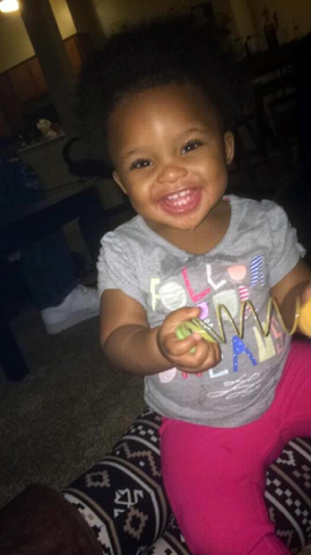 Maleah Williams was 14 months old when she was struck in the head by a bullet during a drive-by shooting at the Trinity Court public housing complex in Chapel Hill, NC. Orange County. The trial for Ramone Jamarr Alston, one of two people charged with murder in her death, started Friday, May 18, 2018.