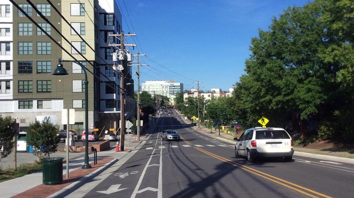 Shortbread Lofts, a seven-story, student apartment building on West Rosemary Street, might not have been possible under the town’s draft development guidelines. The guidelines call for limiting buildings to four stories and halting student-oriented residential projects.