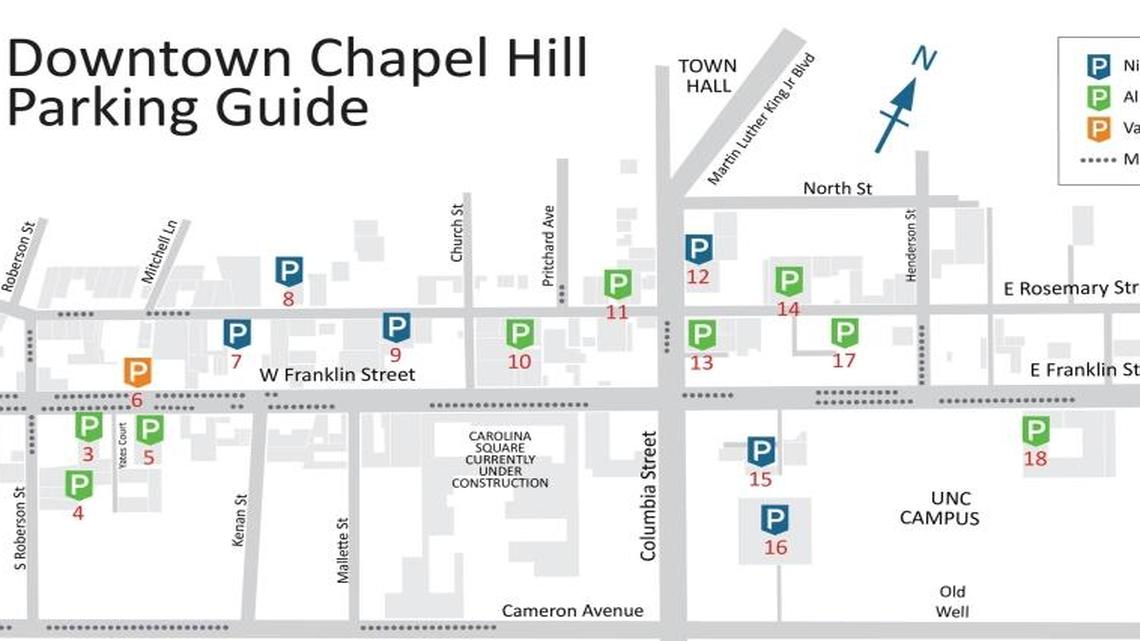 Chapel Hill adds more downtown parking, seeks more options