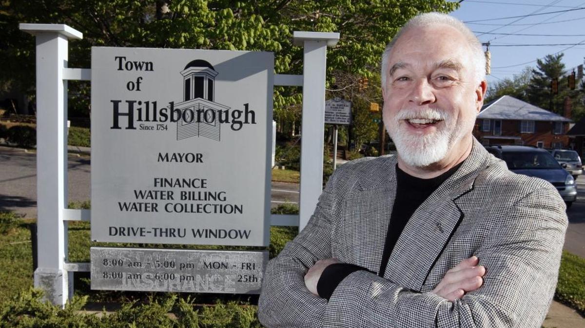 Hillsborough Mayor Tom Stevens won his seventh, two-year term in office Tuesday.