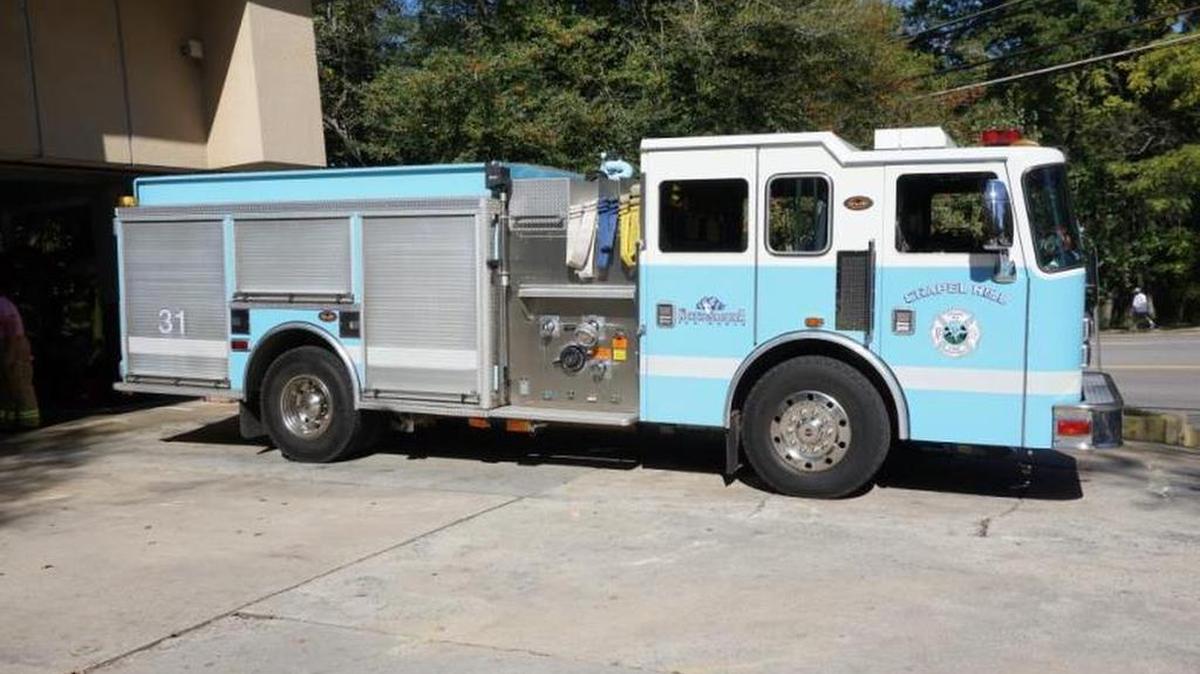 The Chapel Hill Fire Department responded to a structure fire on Martin Luther King Jr. Blvd. Wednesday night.