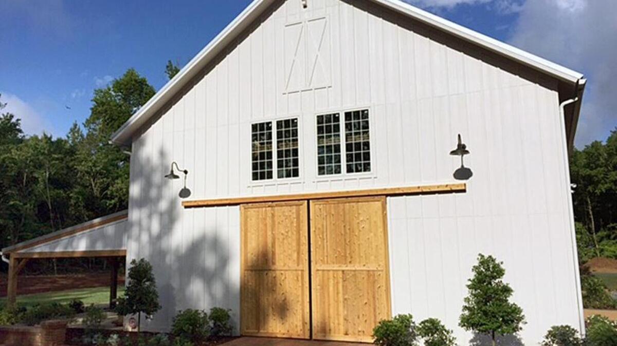 Plants were installed this spring around the Barn of Chapel Hill, which owner Kara Brewer relocated from upstate New York and rehabilitated. Brewer now has a special events permit that allows her to hold 12 weddings and other gatherings over the next 12 months.