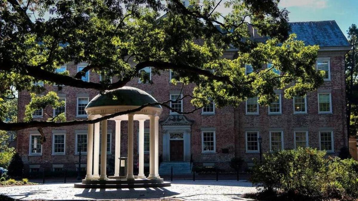 The Old Well at the University of North Carolina at Chapel Hill.