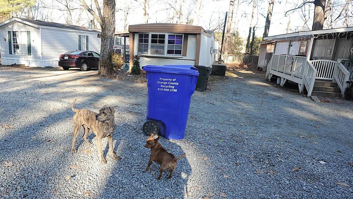 Residents at the Lakeview Mobile Home Park on Weaver Dairy Road in Chapel Hill are hopeful that town and county officials can help them find a place to move if plans for an apartment complex at the site is approved.