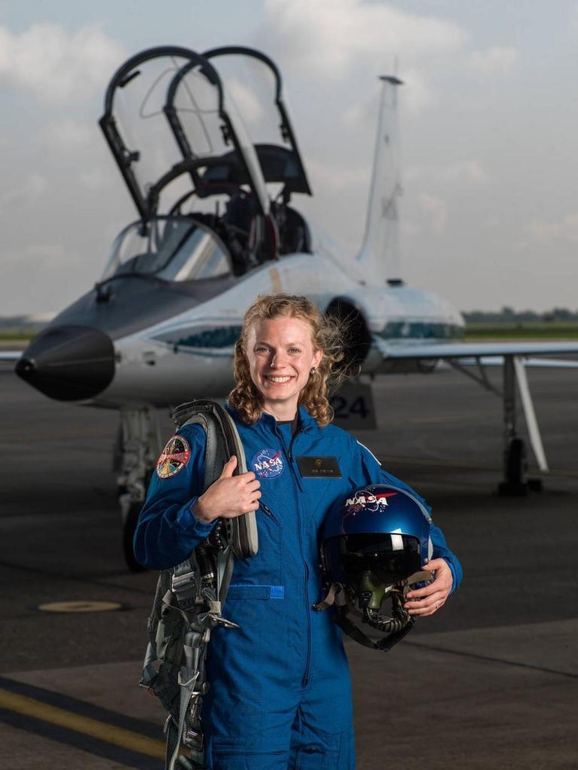 UNC alumna Zena Cardman is an astronaut who holds two degrees from UNC-Chapel Hill.