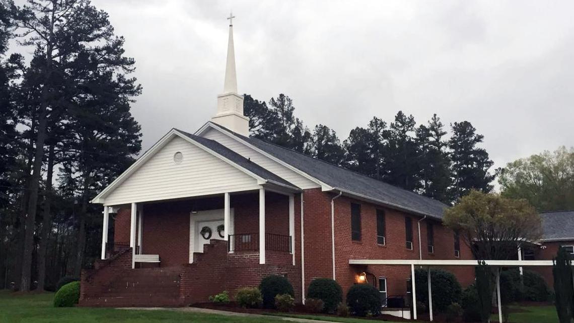 Pastor Austin Brown thwarted a break-in on Thursday, Nov. 30, 2017, at the Five Forks Baptist Church north of Hillsborough.