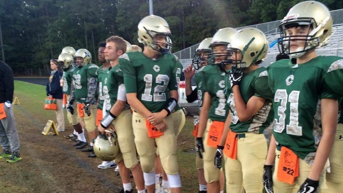 Orange, Northwood football teams unite behind severely injured player Thys Oldenburg