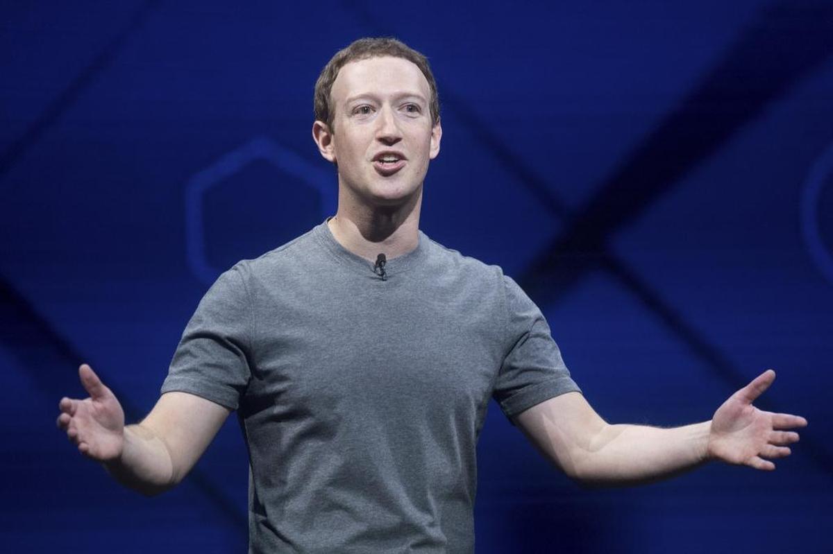 Facebook CEO Mark Zuckerberg speaks at his company’s annual F8 developer conference, Tuesday, April 18, 2017, in San Jose, Calif.