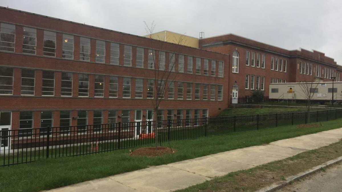 Renovations to the venerable Whitted School building (pictured) are nearing completion. When it’s finished, the facility will provide affordable housing to 79 senior citizens and eight preschool classes for 144 students.