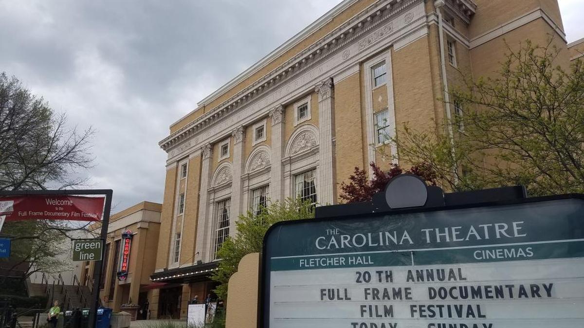 Full Frame Documentary Film Festival is held every April downtown.