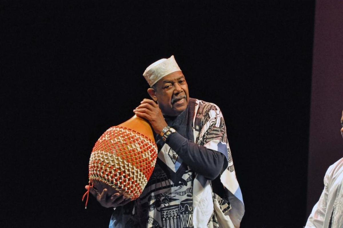 The late Chuck Davis, founder of the African American Dance Ensemble.
