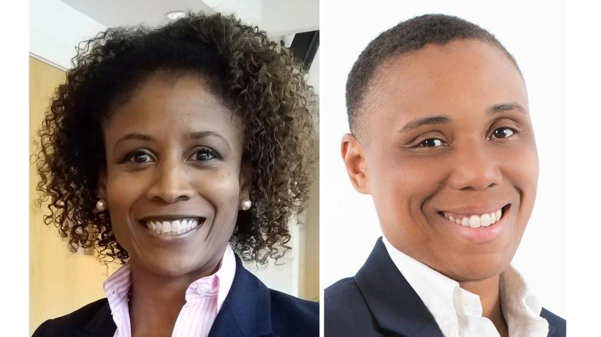 Shelia Ann Huggins (left) and Vernetta Alston (right), who are competing in the general election for the Ward 3 city council seat.