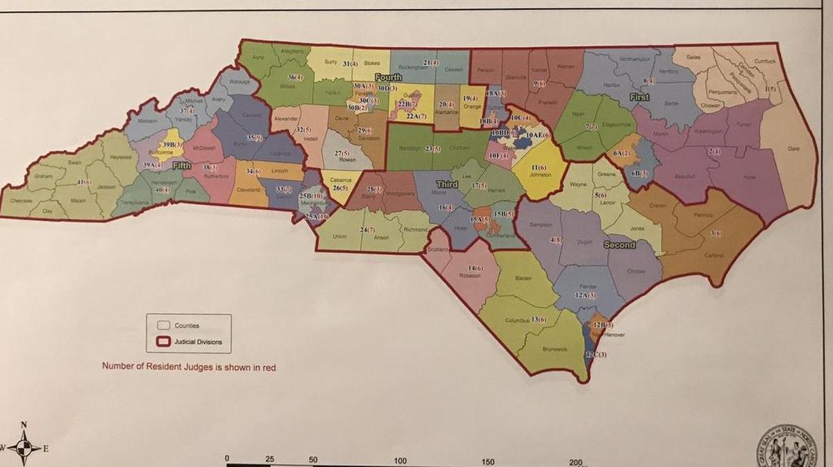 Judicial redistricting proposal was discussed in state House committee meeting on Wednesday, Sept. 27, 2017 in Raleigh.