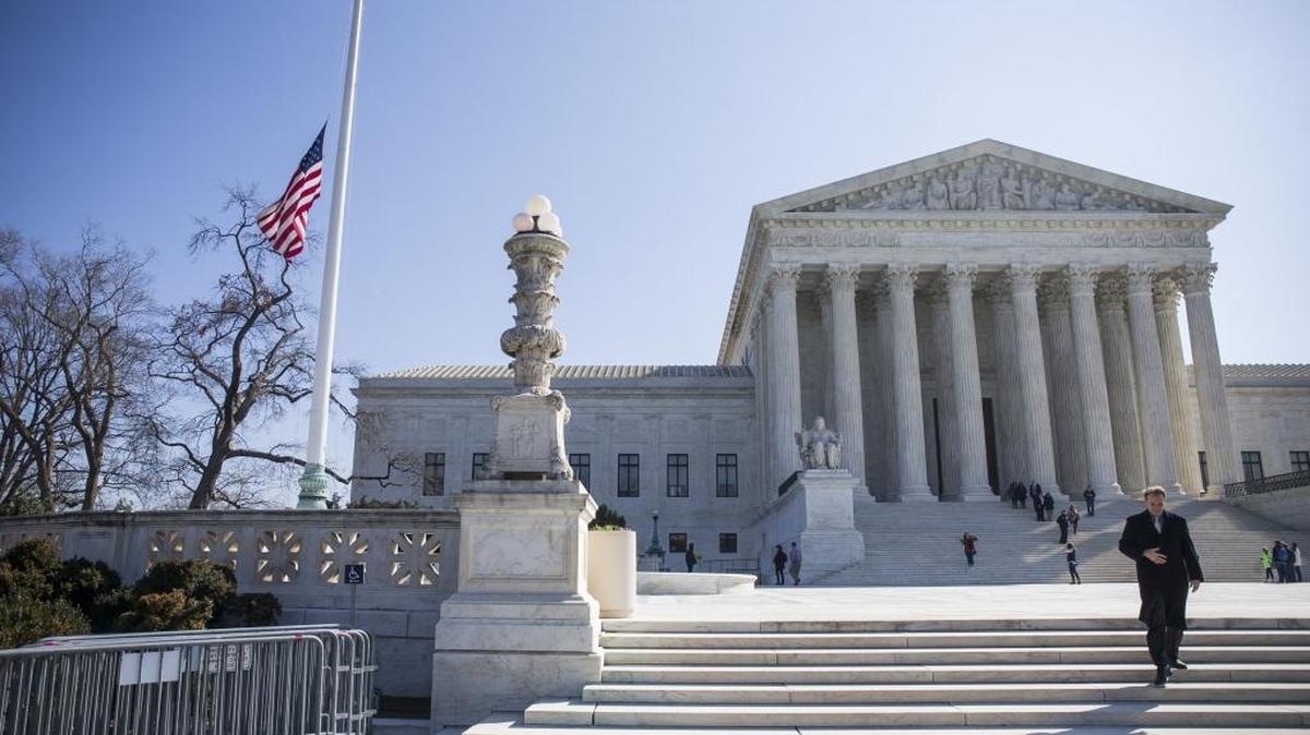 The Supreme Court building in Washington, March 7, 2016. (Zach Gibson/The New York Times)