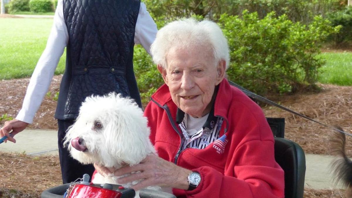 Biscuit Day is just one of many ways the Cedars of Chapel Hill and its members recognize pets as important companions to their owners.