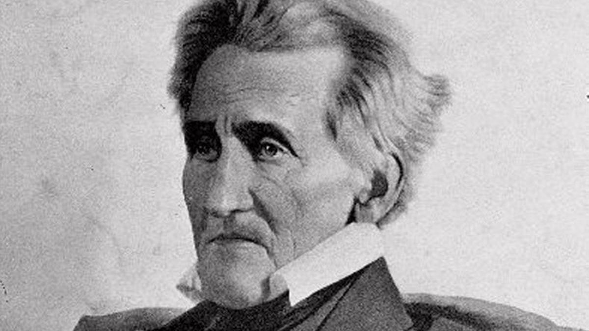 Andrew Jackson presented the actions of his first term as a successful but ongoing fight against the political elites.