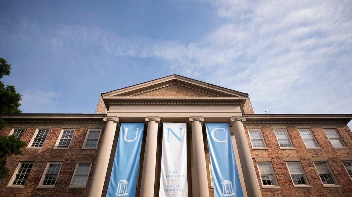 South Building at UNC-Chapel Hill.