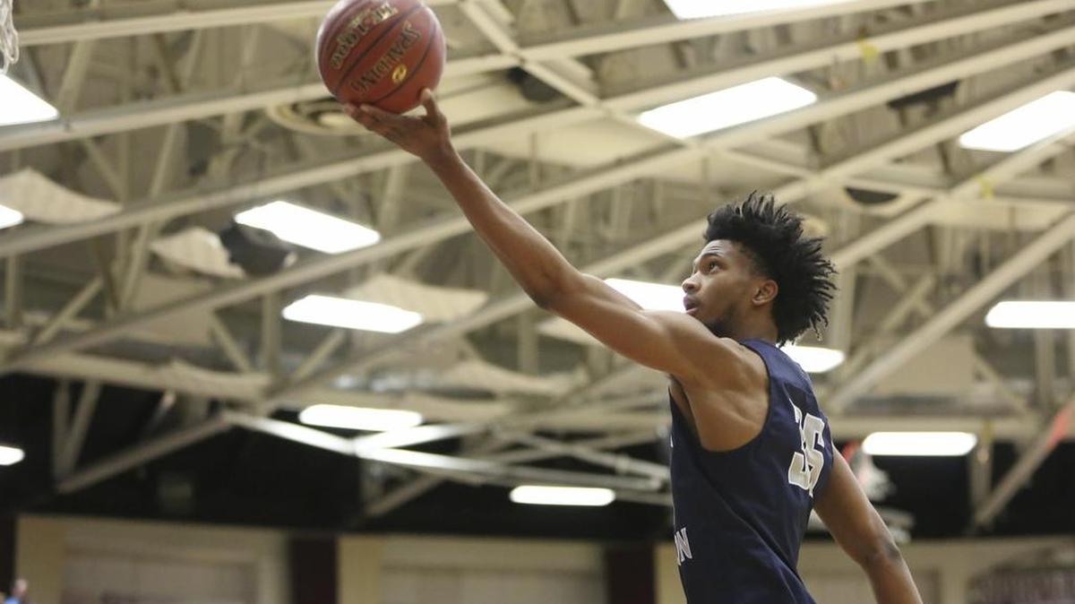 Sierra Canyon’s Marvin Bagley III warms up against La Lumiere in January.