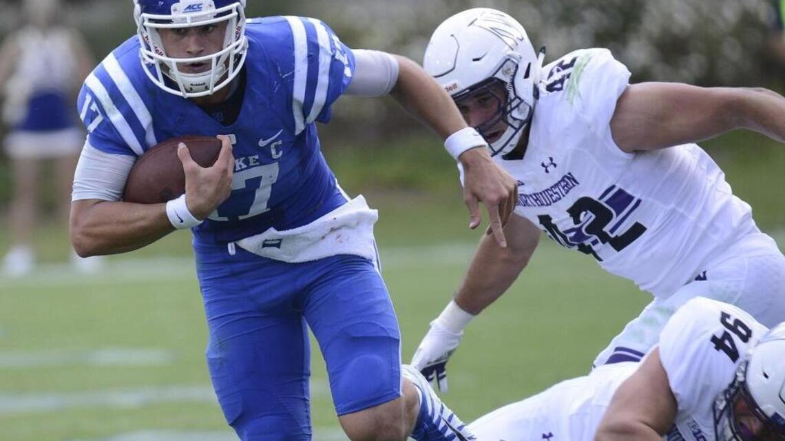 Duke rolls for the second consecutive week, defeats Northwestern 41-17 ...