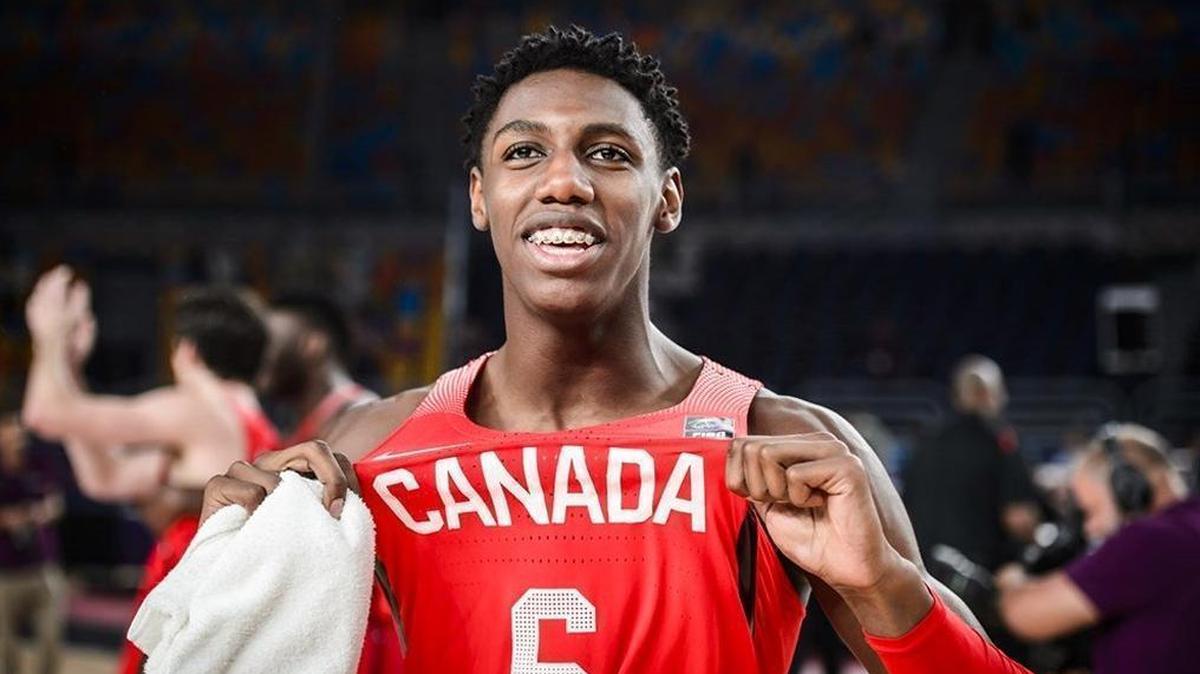 RJ Barrett led Team Canada to the FIBA World Cup in Egypt in July.