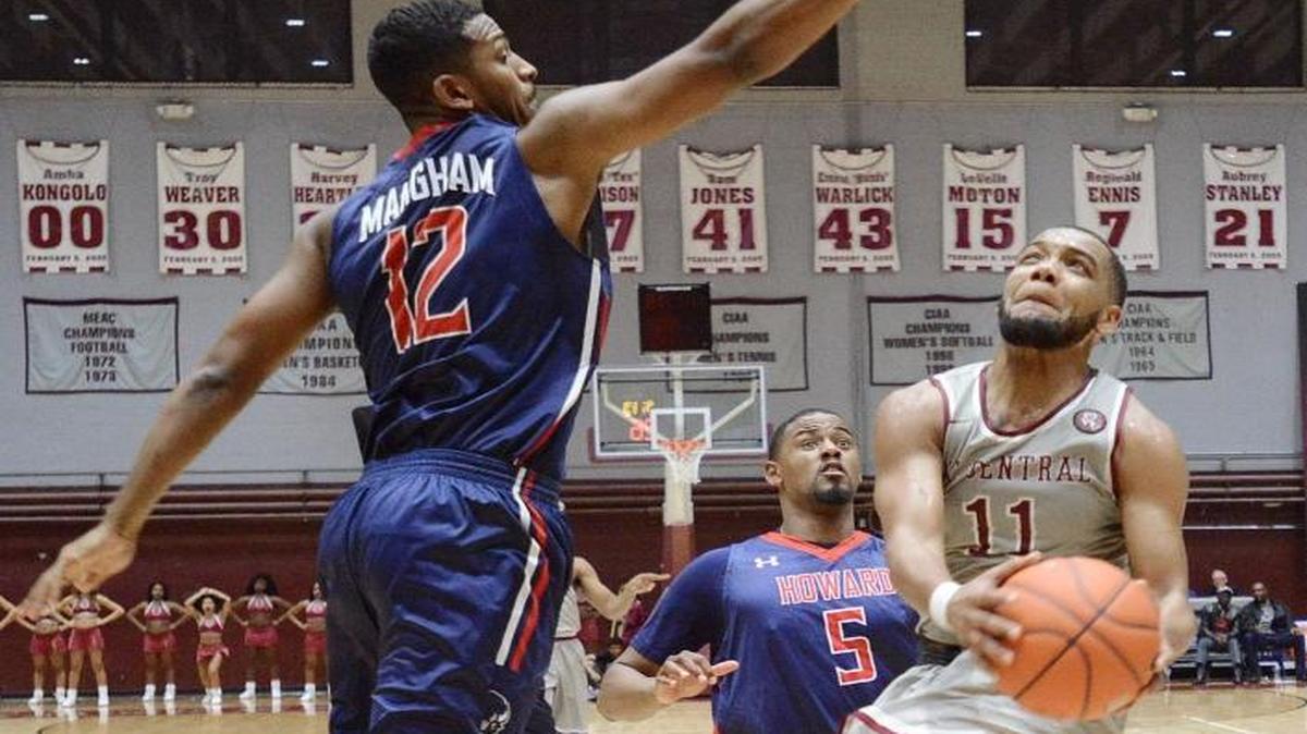 North Carolina Central University's Patrick Cole.
