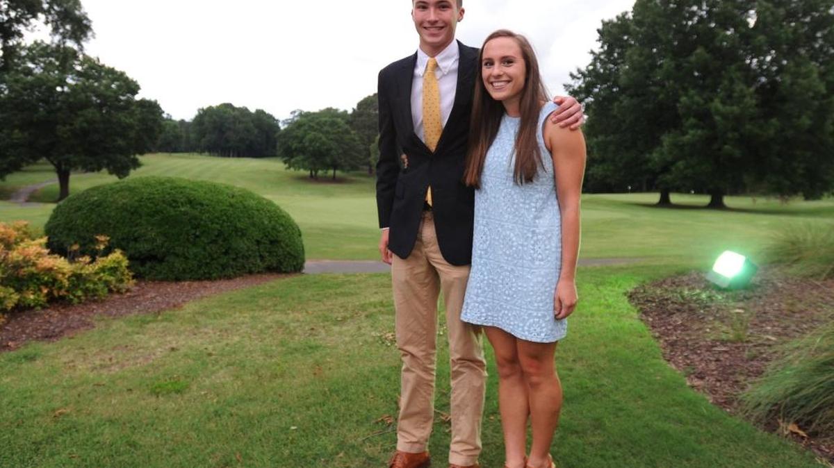 The Herald-Sun | Bernard Thomas Scholarship recipients' Lawton Ives and Rachel Ruderman of the North Carolina School of Science and Mathematics.