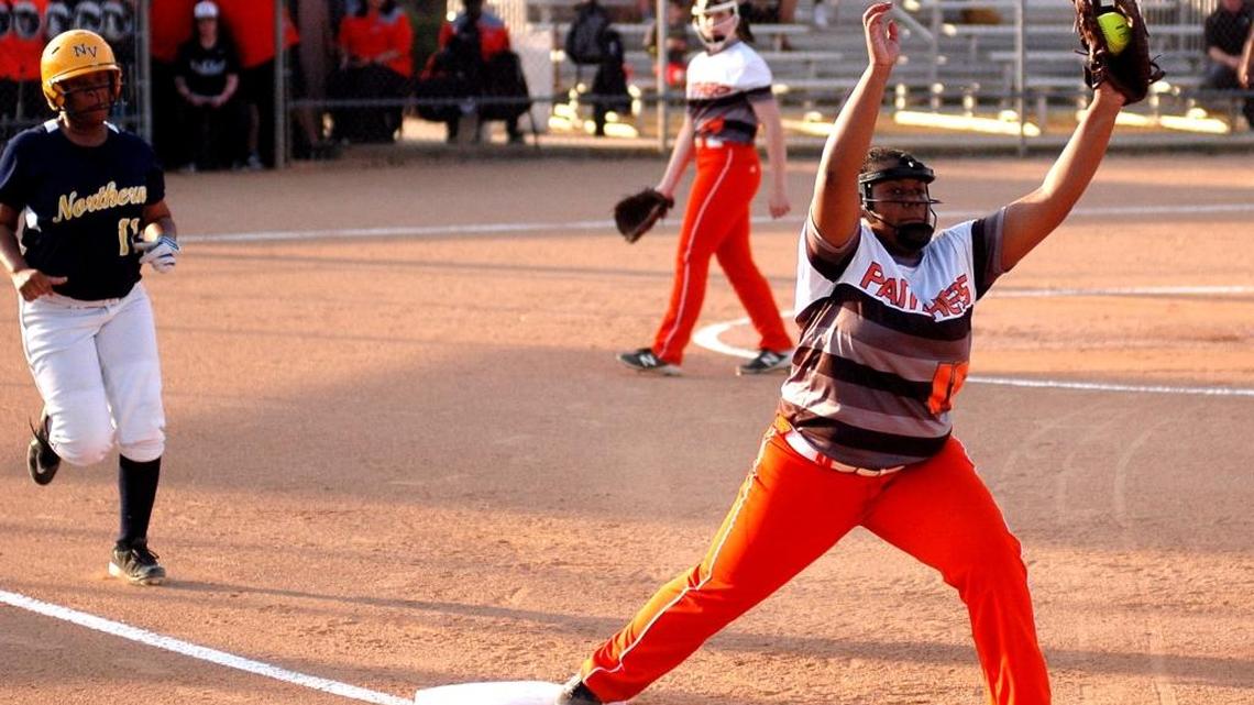 Orange crushes Northern Vance in softball